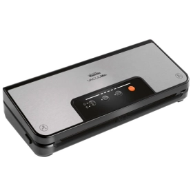 Vista de perfil de la envasadora al vacío Vacuumix