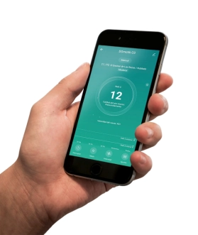 App oficial del purificador aire portátil Domotik O3