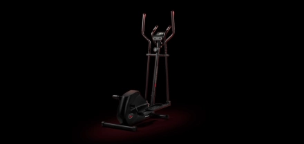 Vista lateral de la bicicleta elíptica POTENZA de Lufthous