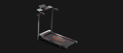 Vista lateral de la cinta de correr Walk Fit Plus