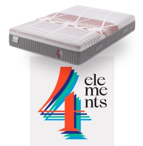 Logo de Colchón 4 elements